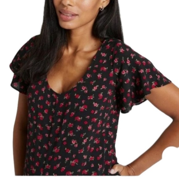 The Nines by Hatch maternity jumpsuit size XS flower pattern NWT - Picture 3 of 5